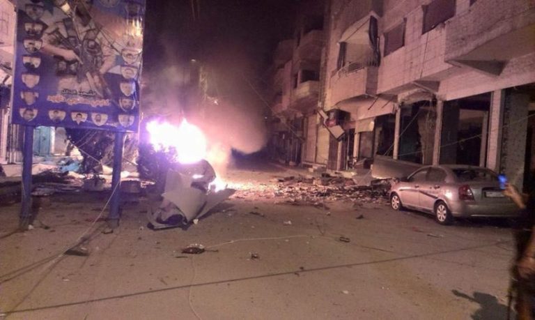Död och förödelse i Qamishli efter attentat