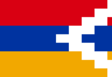 Artsakhs flagga