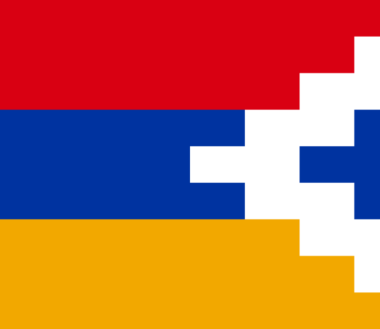 Artsakhs flagga