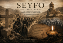 Det glömda folkmordet (Seyfo) i det ottomanska riket AI BILD